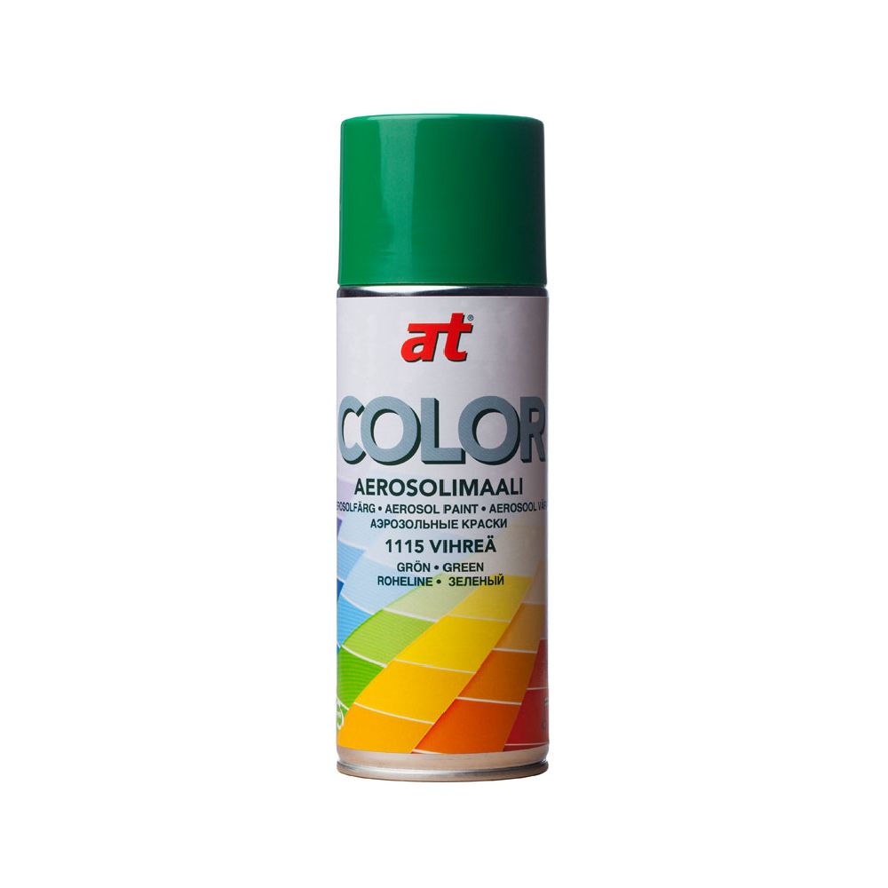 AT-Color aerosoolvärv, roheline, 400 ml