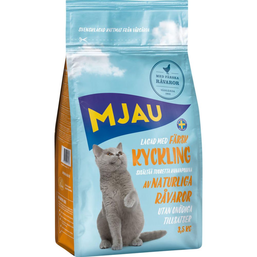 Mjau kyckling 3,5 kg