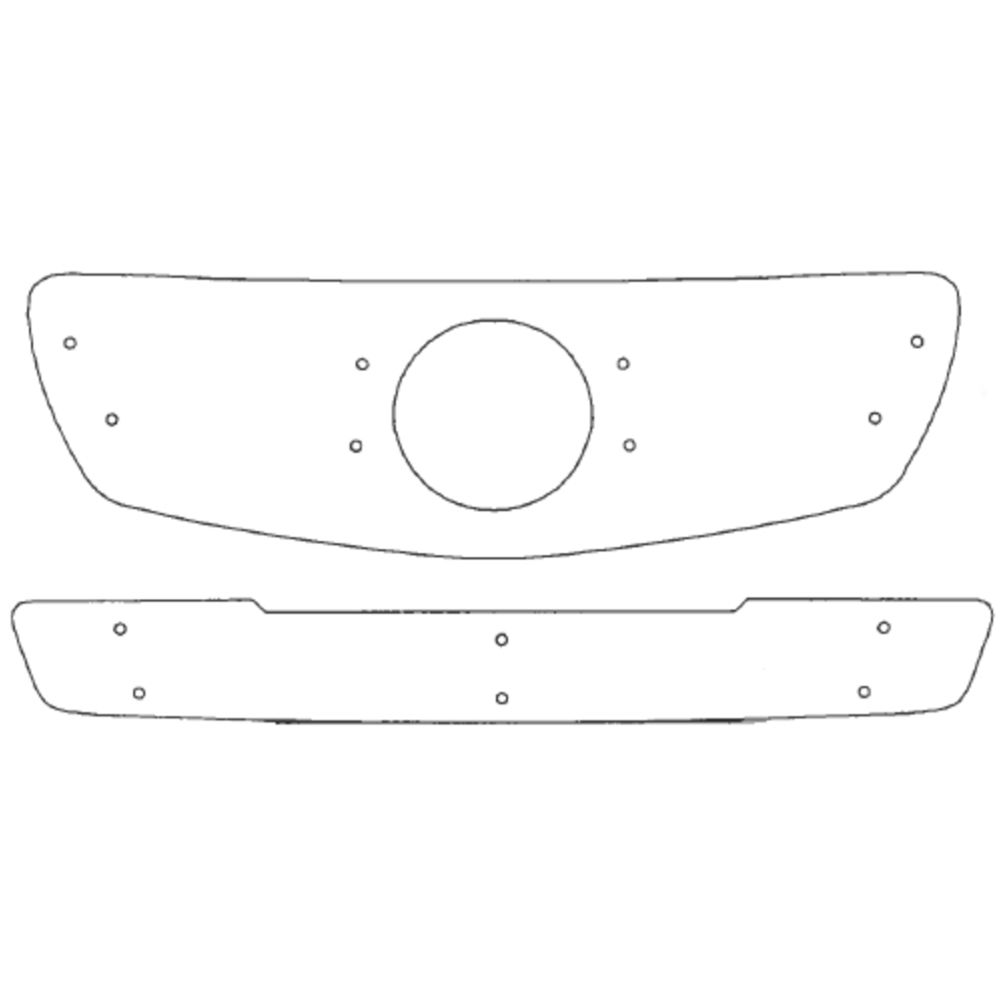Maskisuoja MB C-W204 Avantgarde 07->