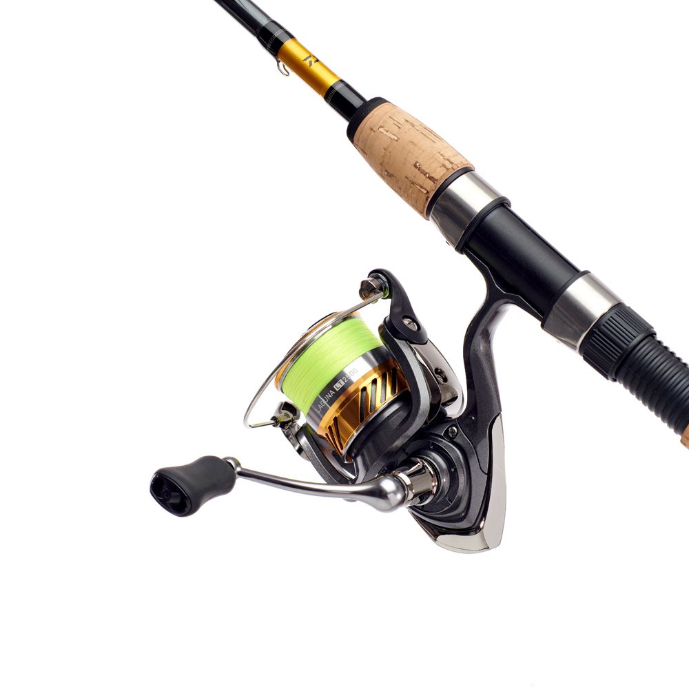 Daiwa Laguna LT 2500 haspelset 244 cm 20-60 g Daiwa J-Braid X4 0,19 mm fiberlina