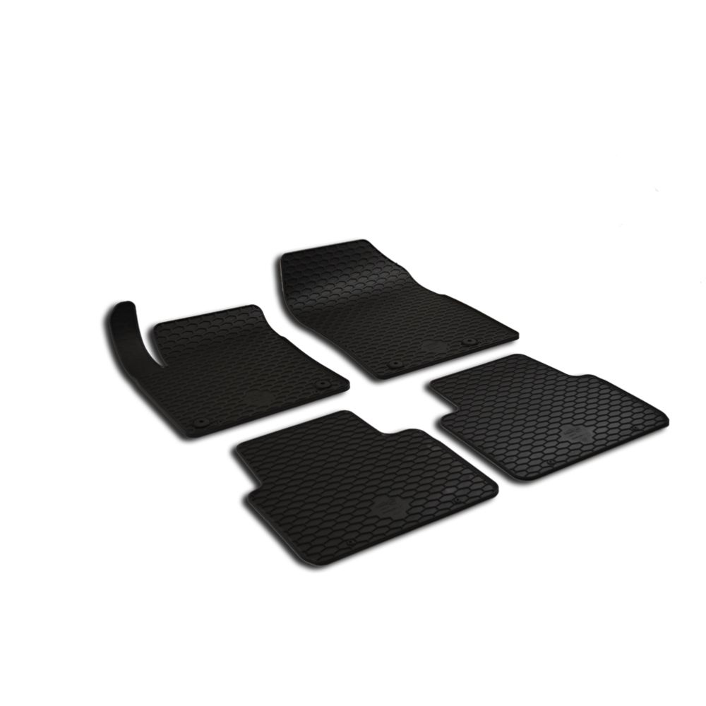 Kummimattide komplekt, Citroën C3 Aircross, 2017—, must