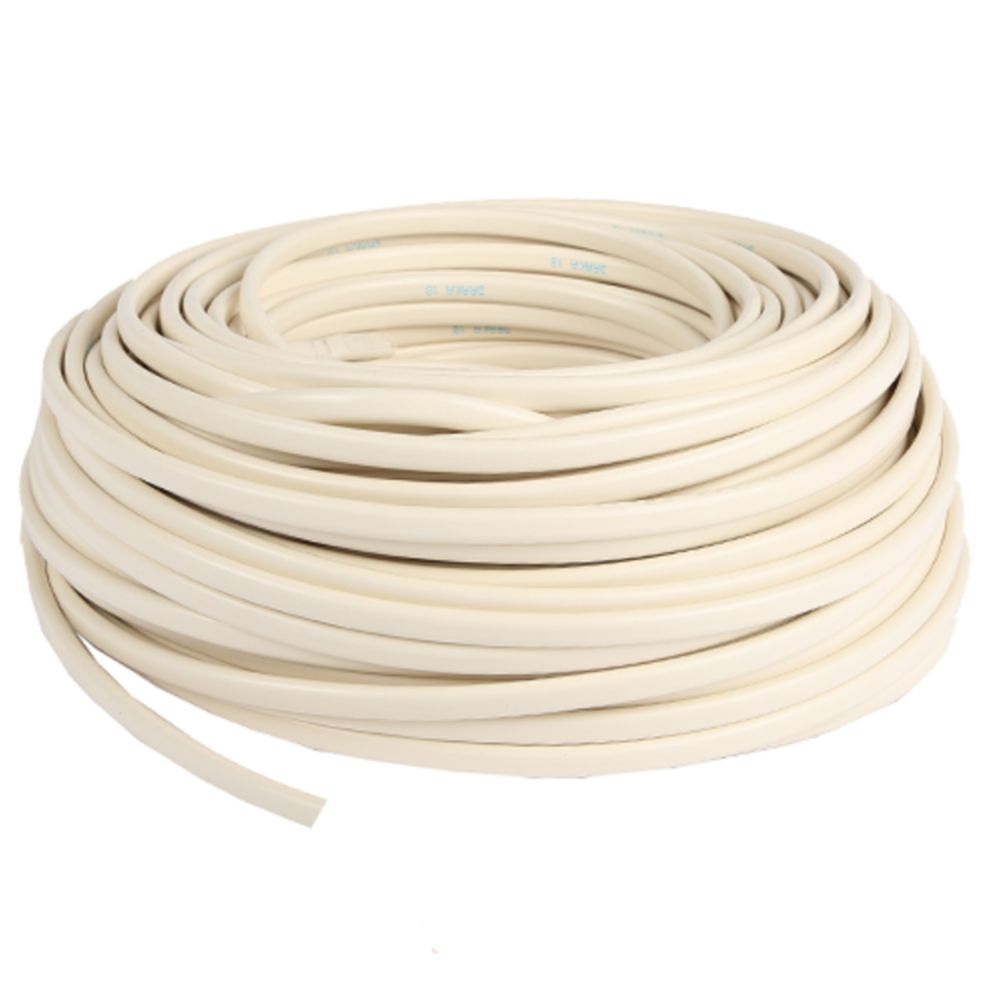 Päikesepaneeli kaabel, 2x2,5 mm, valge, 50 m
