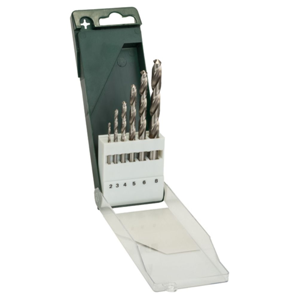 Bosch HSS G metallipuuride komplekt 2-8 mm 6 osa