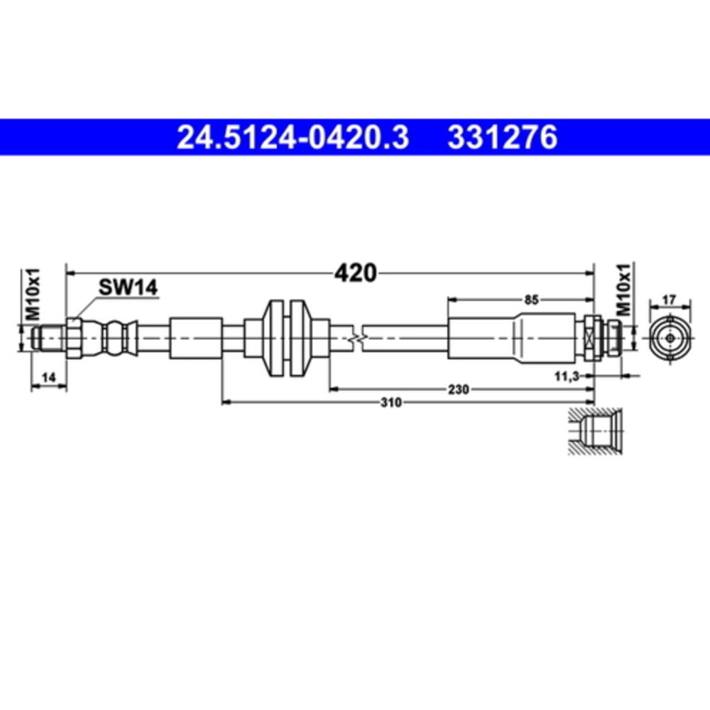 Bromsslang 23-3222