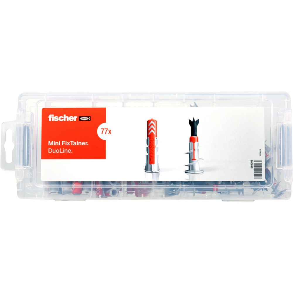 Fischer MiniFIXTainer DuoLine universaalne tüüblite komplekt