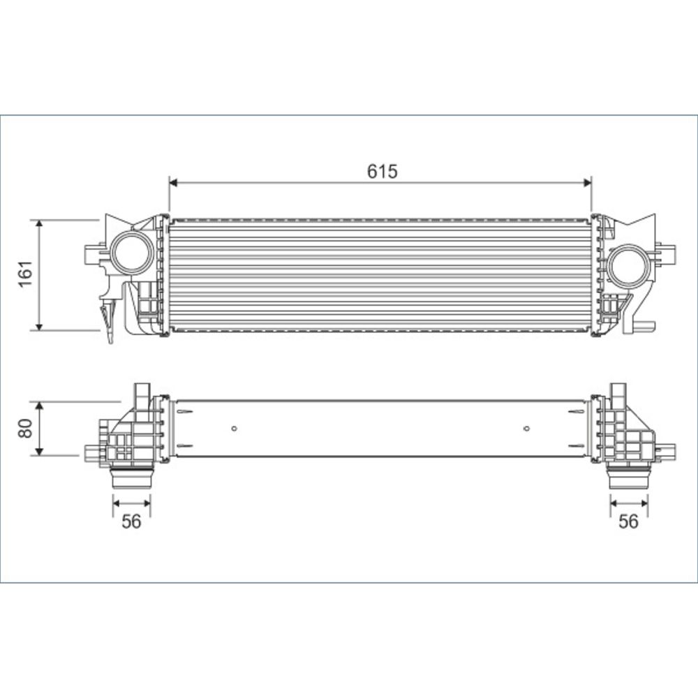 Kompressoriõhu radiaator 30-05344