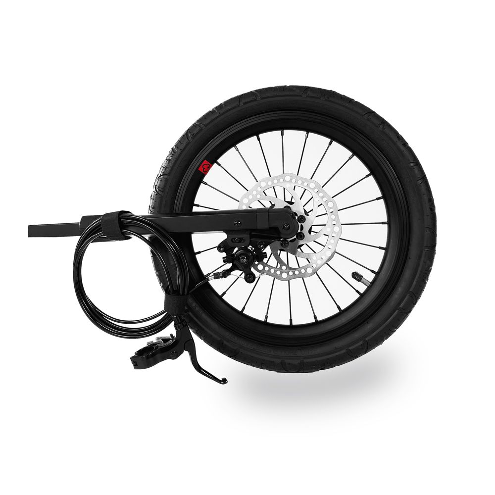 Hamax Outback Jogger etupyörä jarrulla