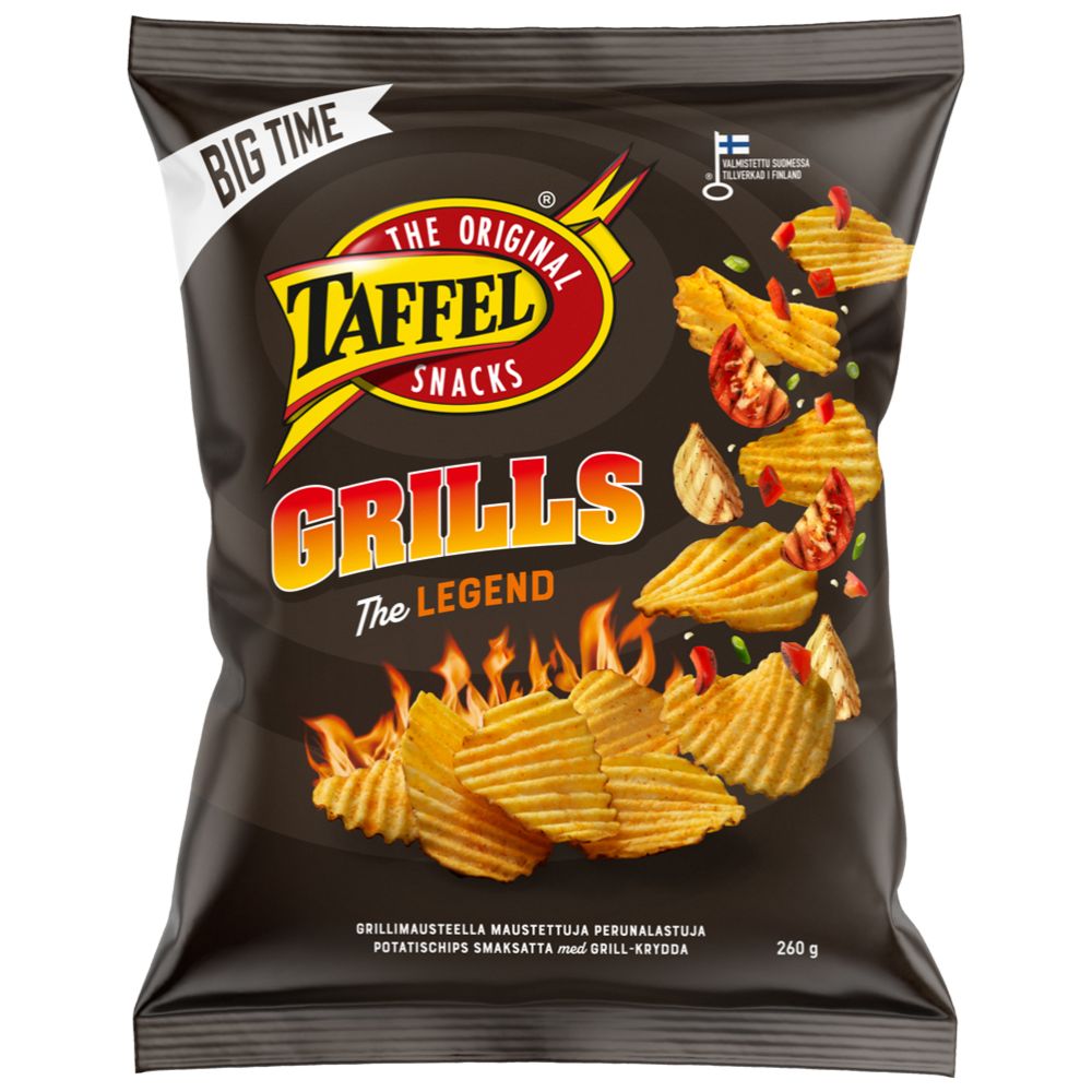Taffel Grills grillimaustettu sipsi 260 g
