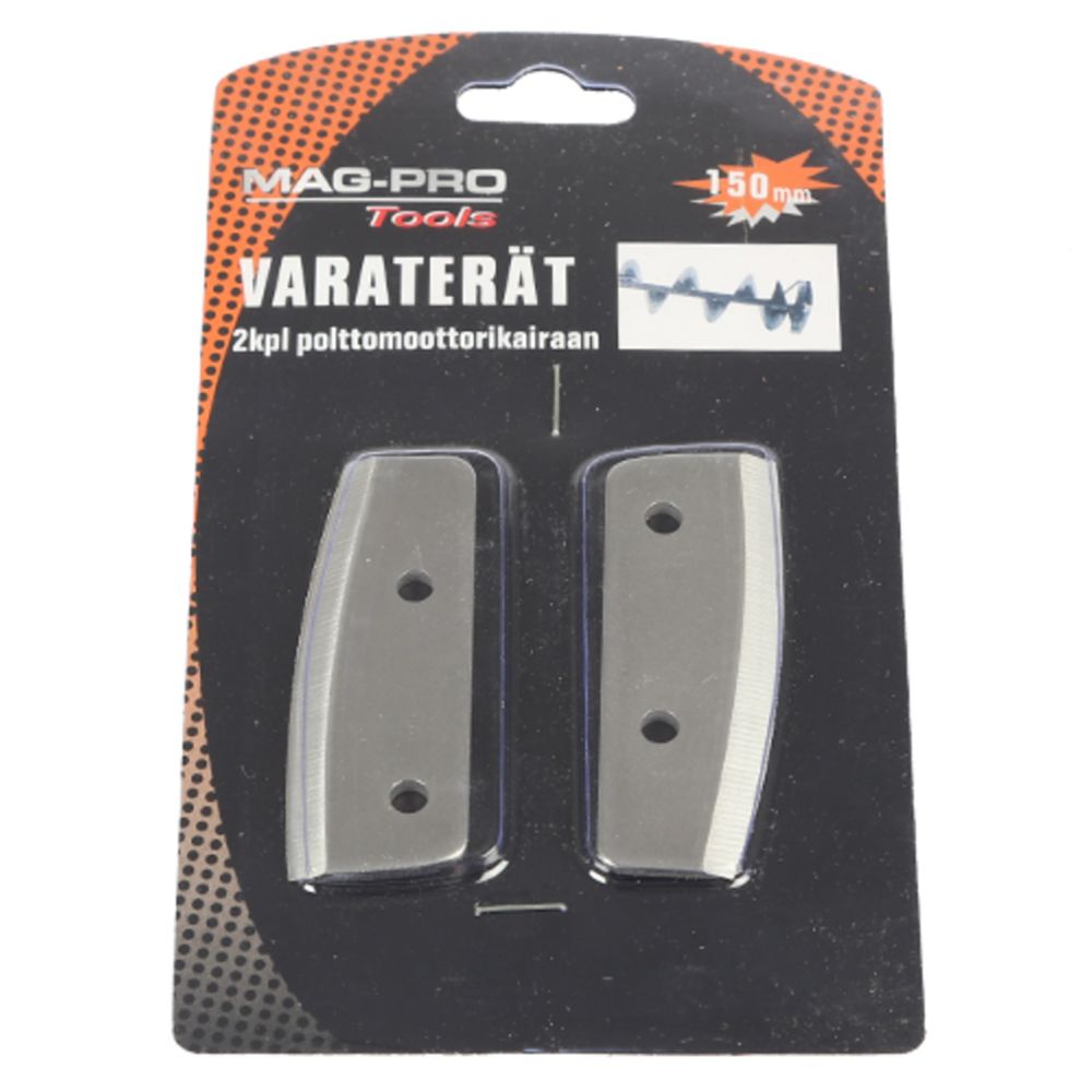 Varuterad mootoriga jääpuurile 2tk, 150mm