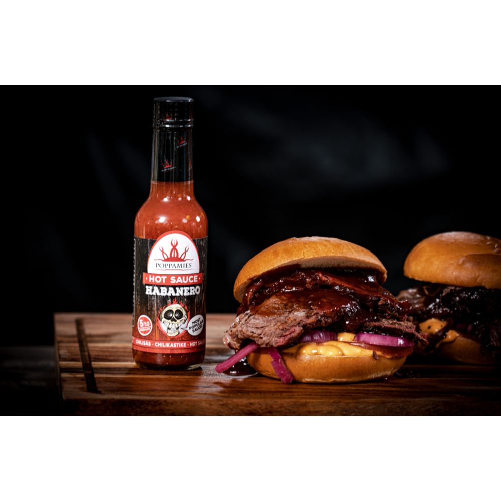 Poppamies Hot Sauce Habanero chilikastike 150 ml