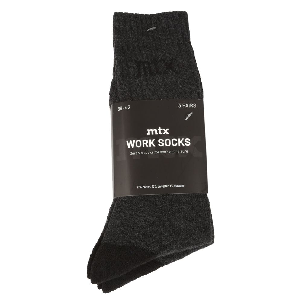 MTX Work Socks töösokid, 3 paari