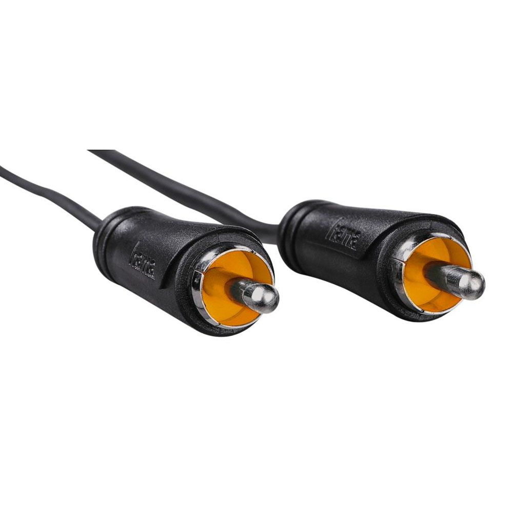 Hama Audiokaapeli, RCA uros - RCA uros, digitaalinen, 1,5 m