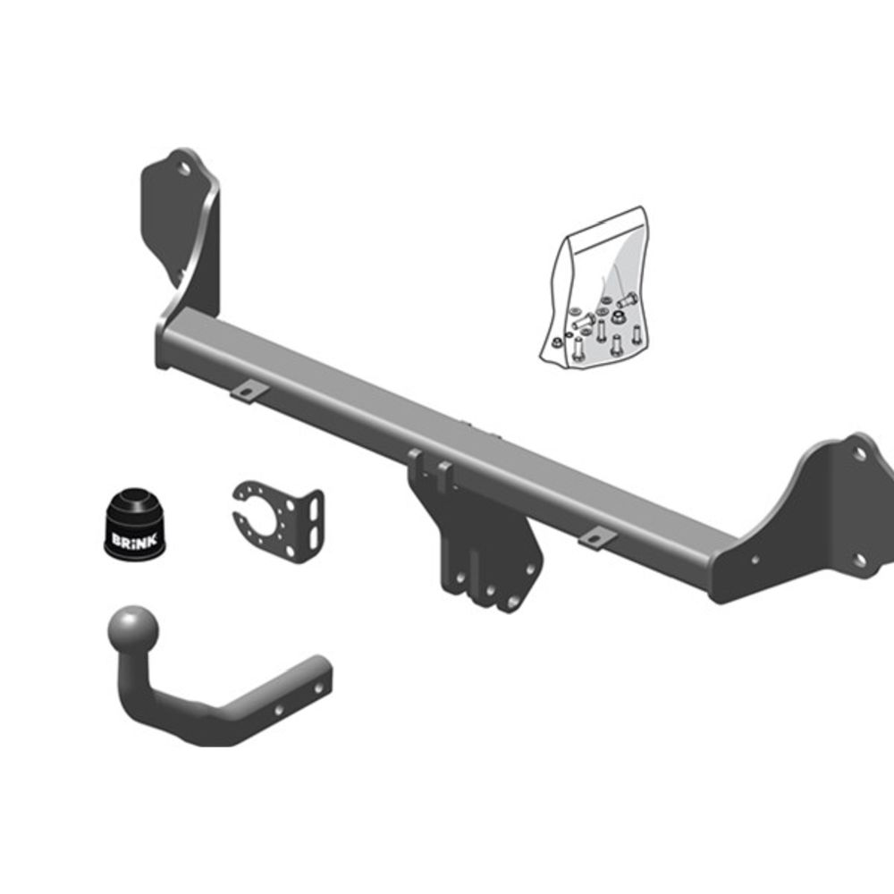 Vetokoukku BMW 3-sarja F30/F31 12-