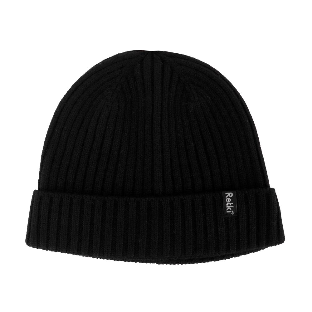 Retki Pipo 100% merino ribbineule musta