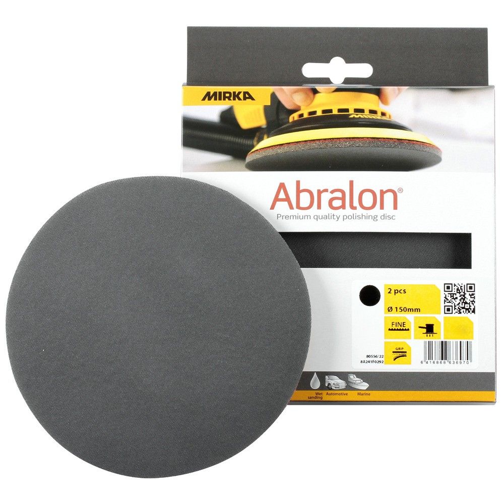 Mirka Abralon sliprondell 150 mm P1000 2 st.