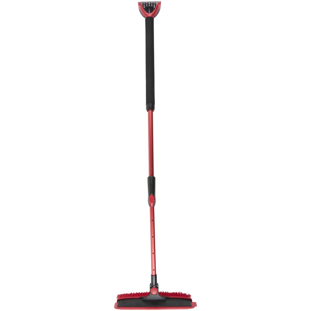 Teleskooppivartinen lumiharja jääraapalla 98—160 cm