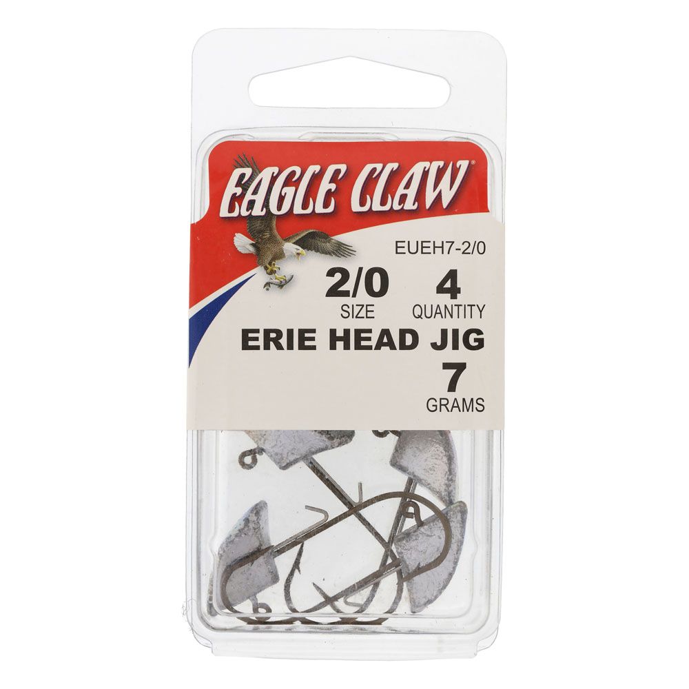 Eagle Claw Erie jiggskalle 4 st