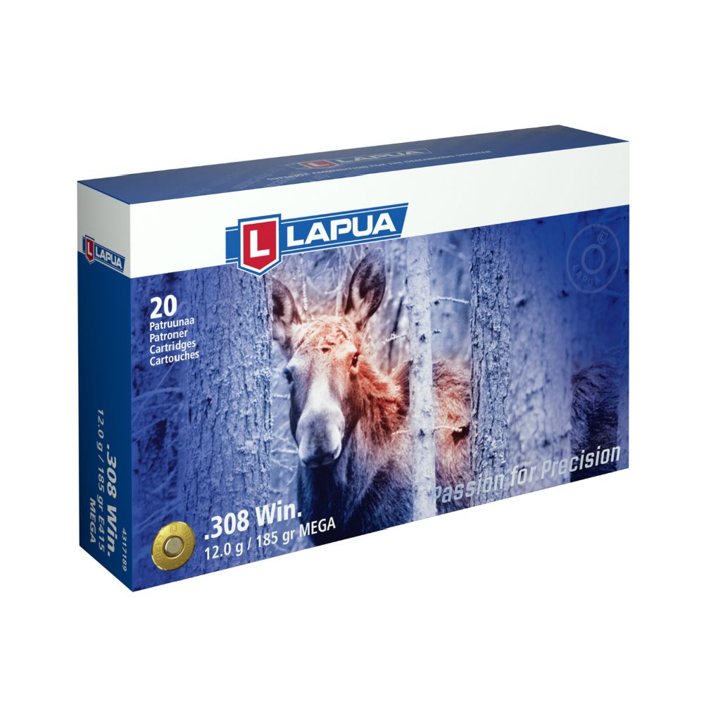 Lapua Mega .308 Win 12,0 g / 185 gr 20 kpl