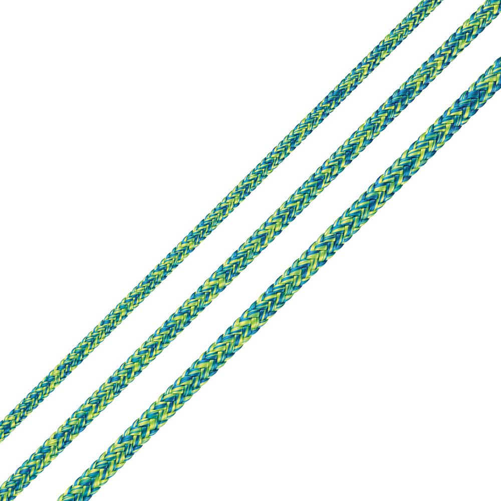 Liros Magic Sport polyesterlina gul-blå 5 mm 1 m