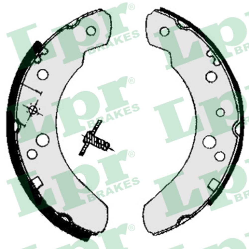 Bromsbackar, sats 22-3161