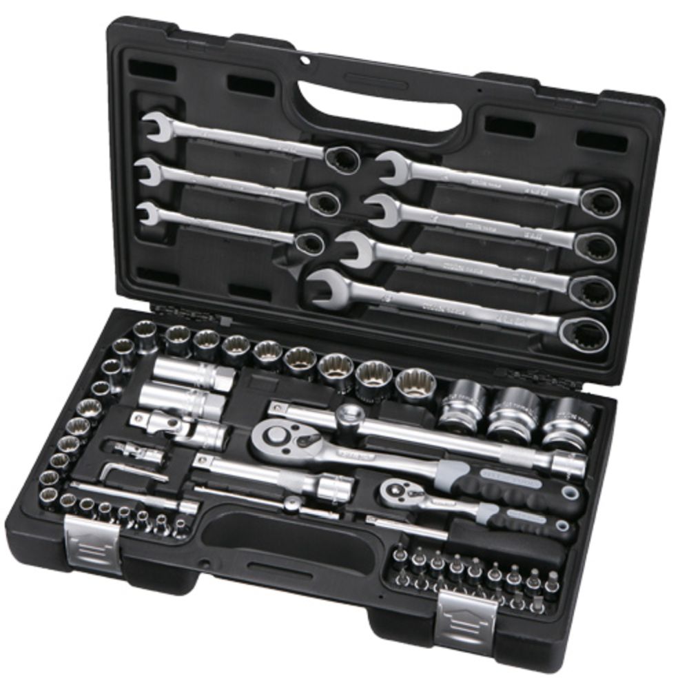 MTX Tools multihylssats 1/4" & 1/2" 67 delar