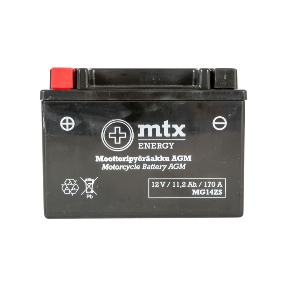 MTX Energy AGM-akku 12V 11,2Ah "MG14ZS" (P150xL87xK110mm)