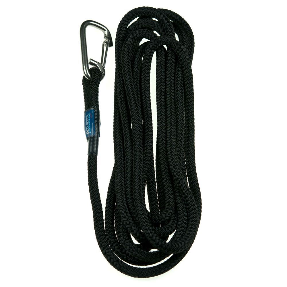 Poly Ropes Storm X kiinnitysköysi karbiinihaalla