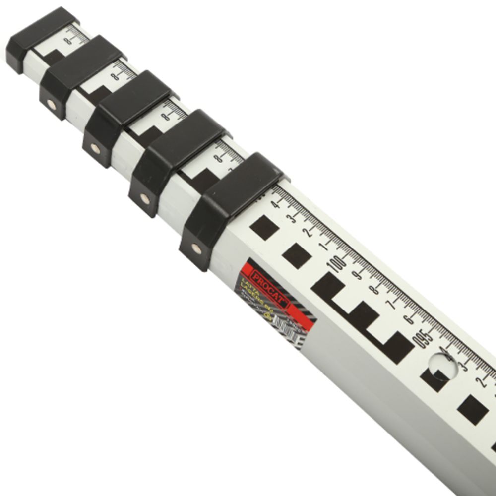 Nivelleerimislatt 5 m teleskoopiline