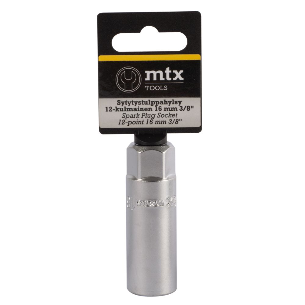 MTX Tools süüteküünlapadrun 12-kant 16 mm 3/8"