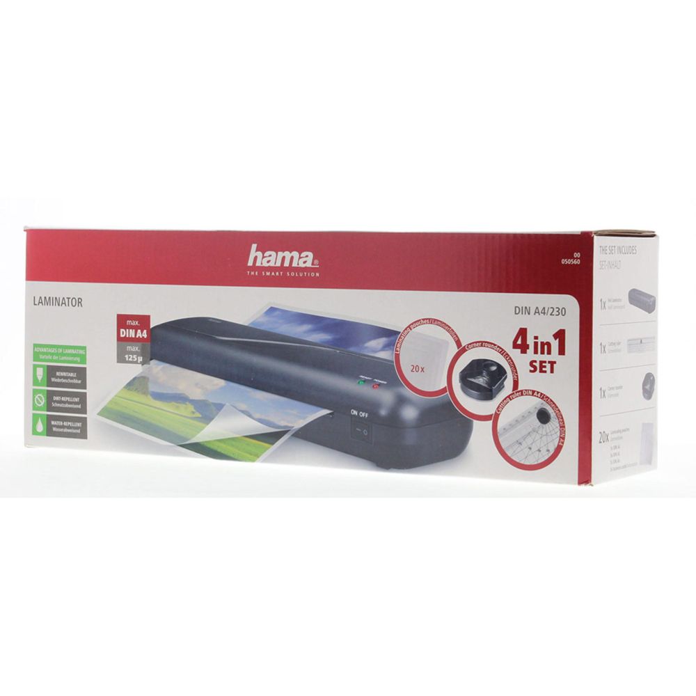 Hama Basic 4-in-1 laminointilaite kuumalaminointiin