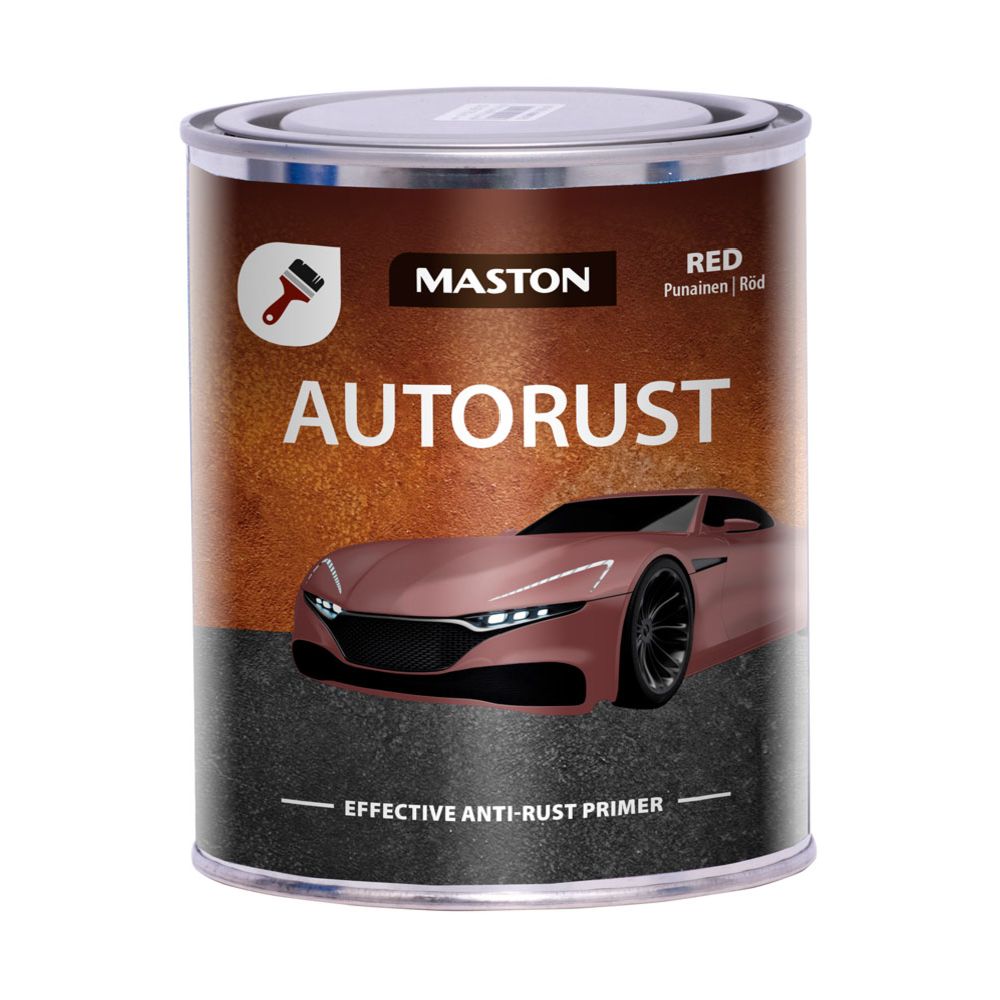 Maston AutoRust Primer roostekaitse kruntvärv punane 750 ml