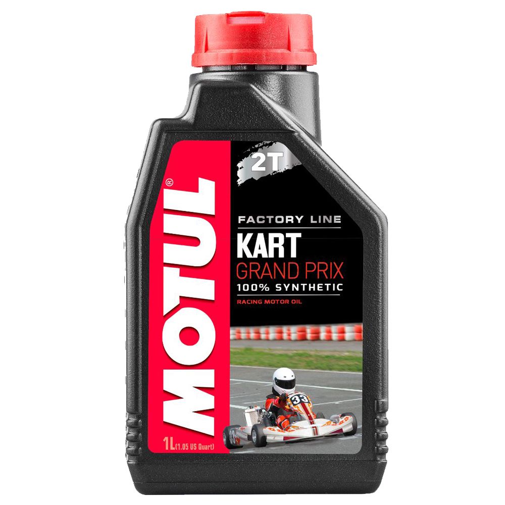 Motul Kart Grand Prix 2T täissünteetiline mootoriõli, 1 l