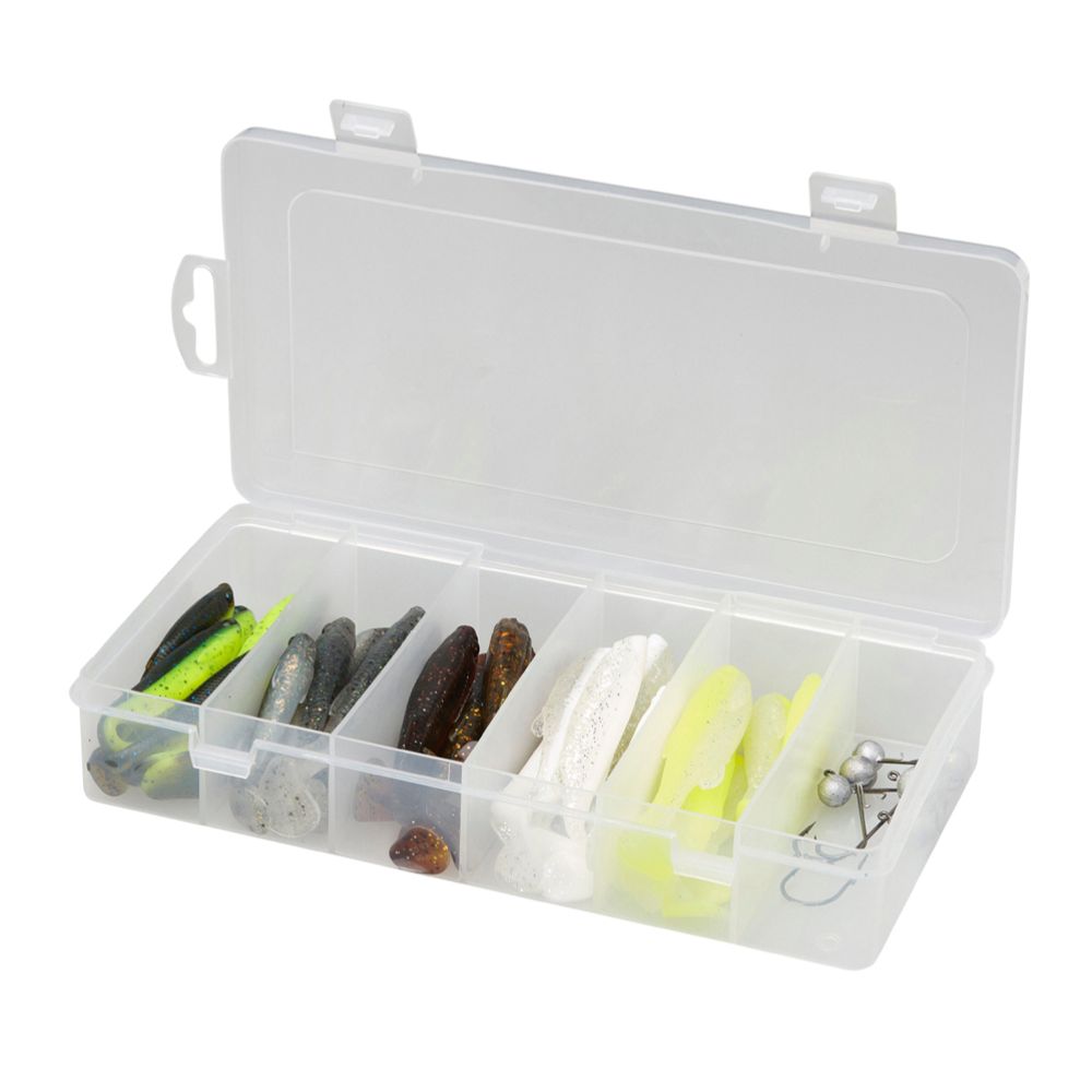 Savage Gear Fat Minnow T-Tail jiggsortiment 7,5 cm 9 cm och 10,5 cm 36 st