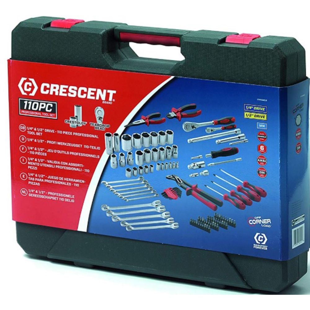 Crescent CTK110NEU2 verktygssats 110 delar