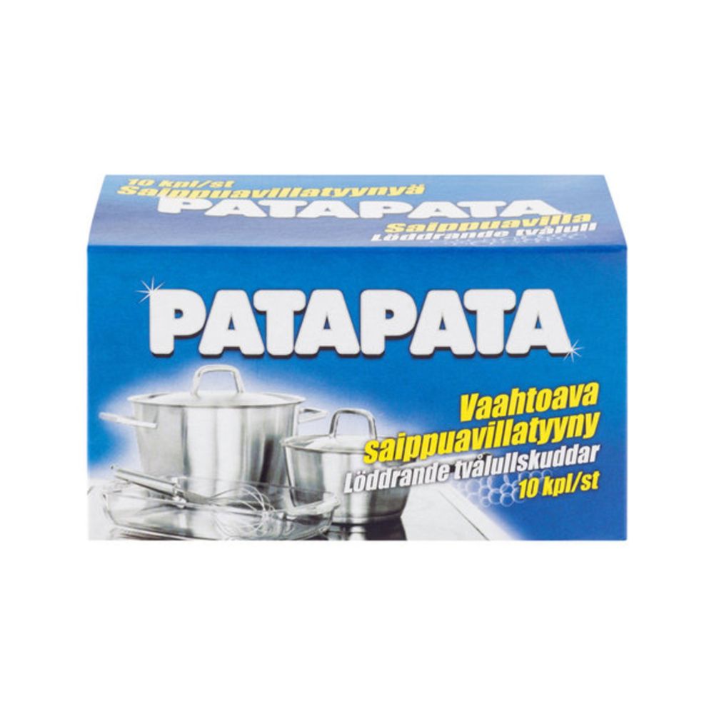 PataPata Saippuavillatyyny 10 kpl