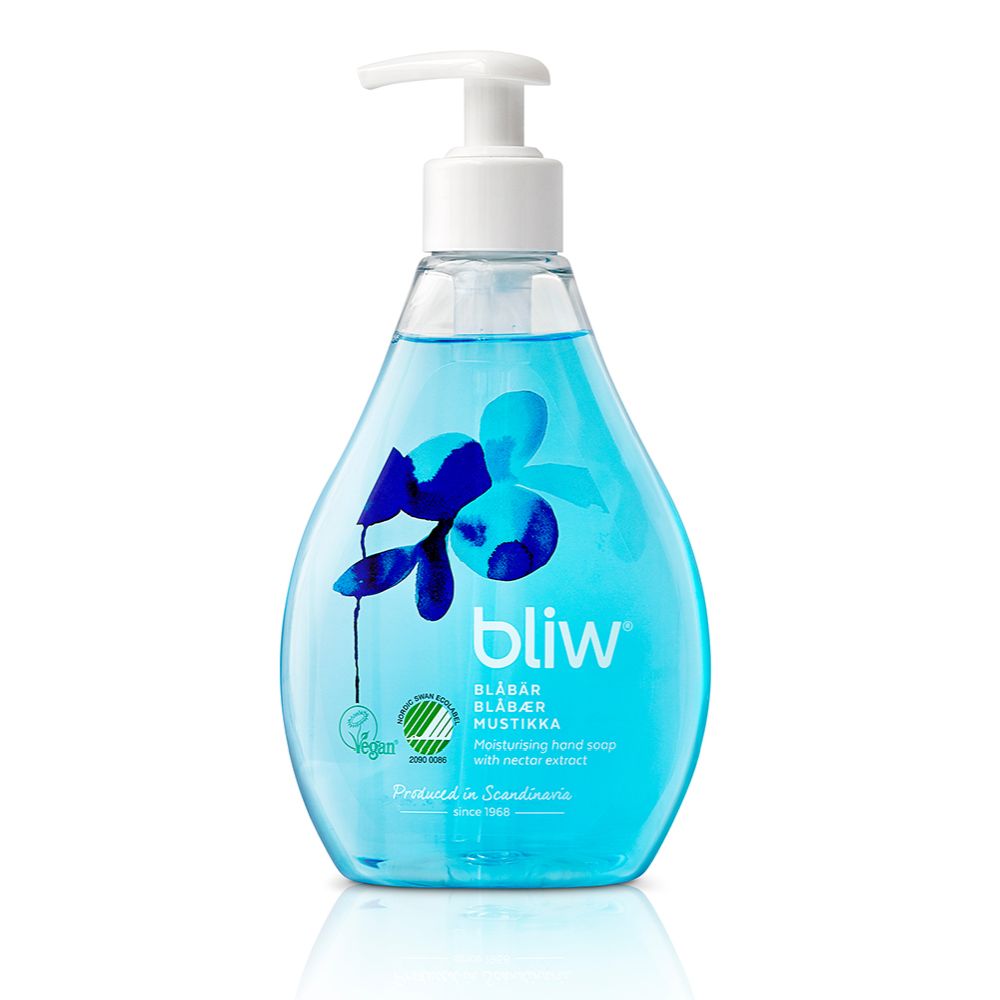 Bliw Mustikka pumppupullo nestesaippua 300 ml