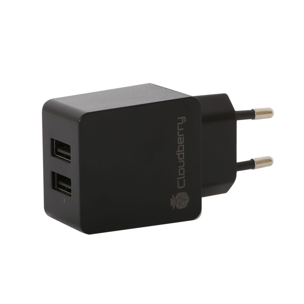 Cloudberry seinalaadija 2 x USB-A 2,4 A