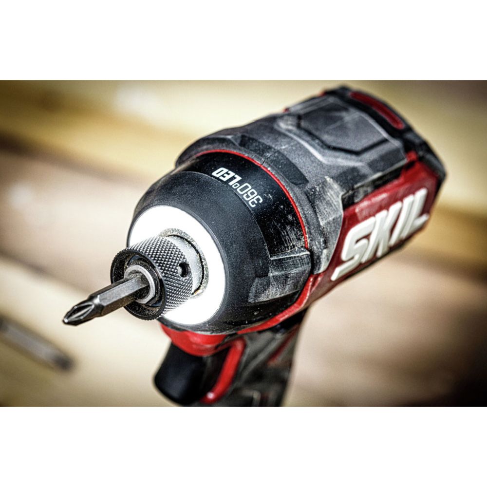 Skil 3225 CA Compact kolborstfri batteridriven slagskruvdragare utan batteri