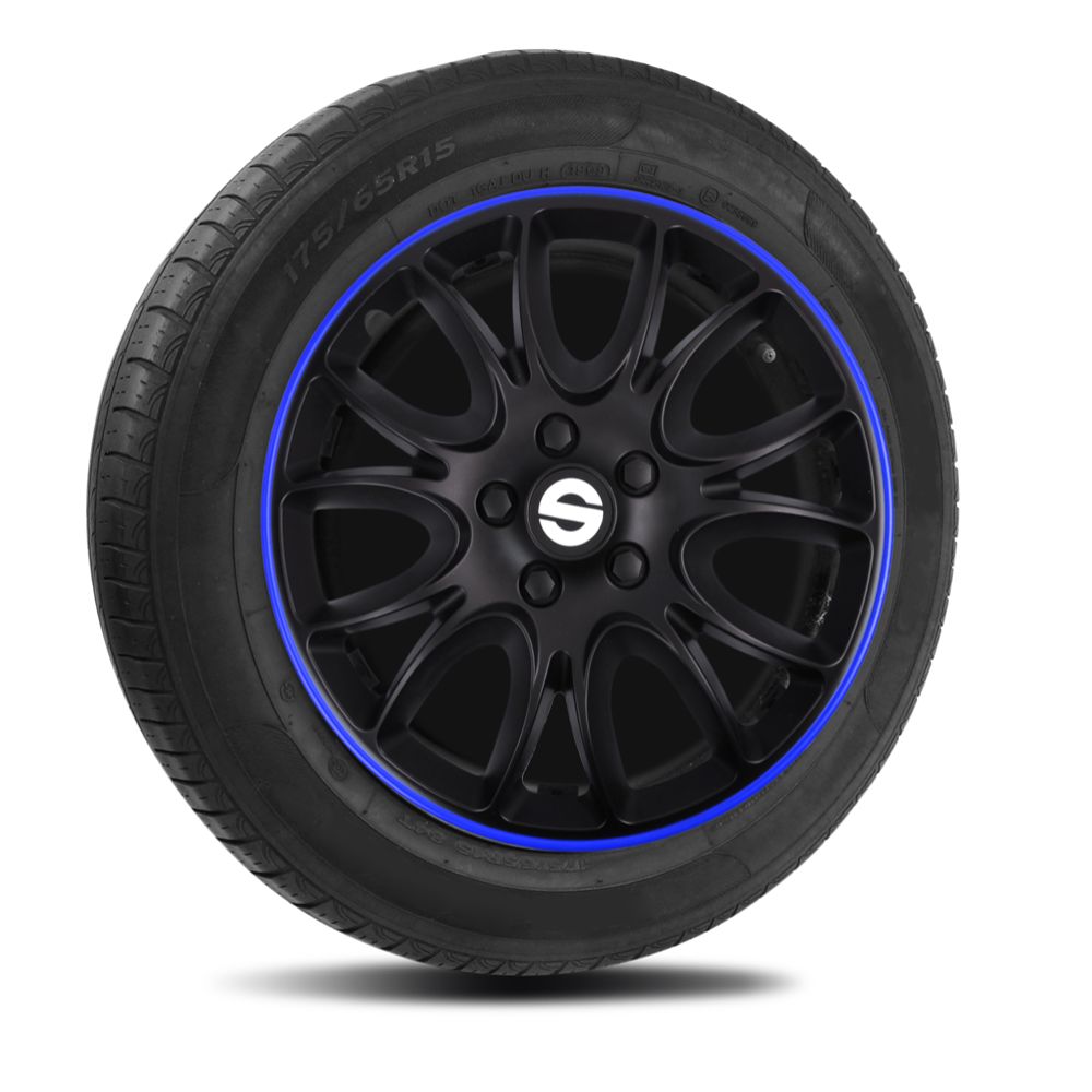 Sparco Veneto ilukilbid, 15", must/sinine