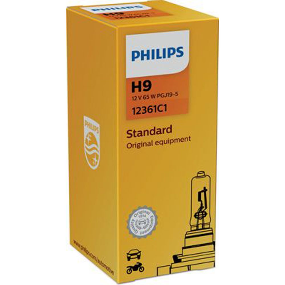 Philips H9 autopirn 12 V / 65 W kaugtuli