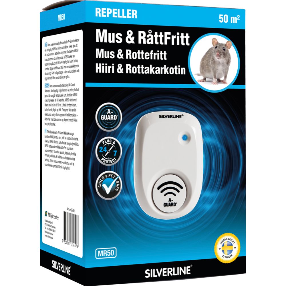 Silverline jyrsijäkarkotin MR50