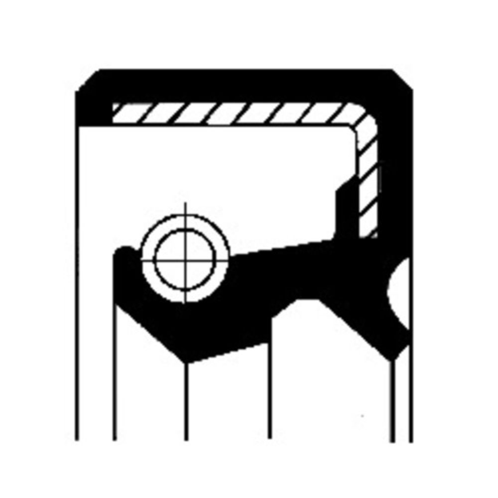 Kampiakselin akselitiiviste 27-9214