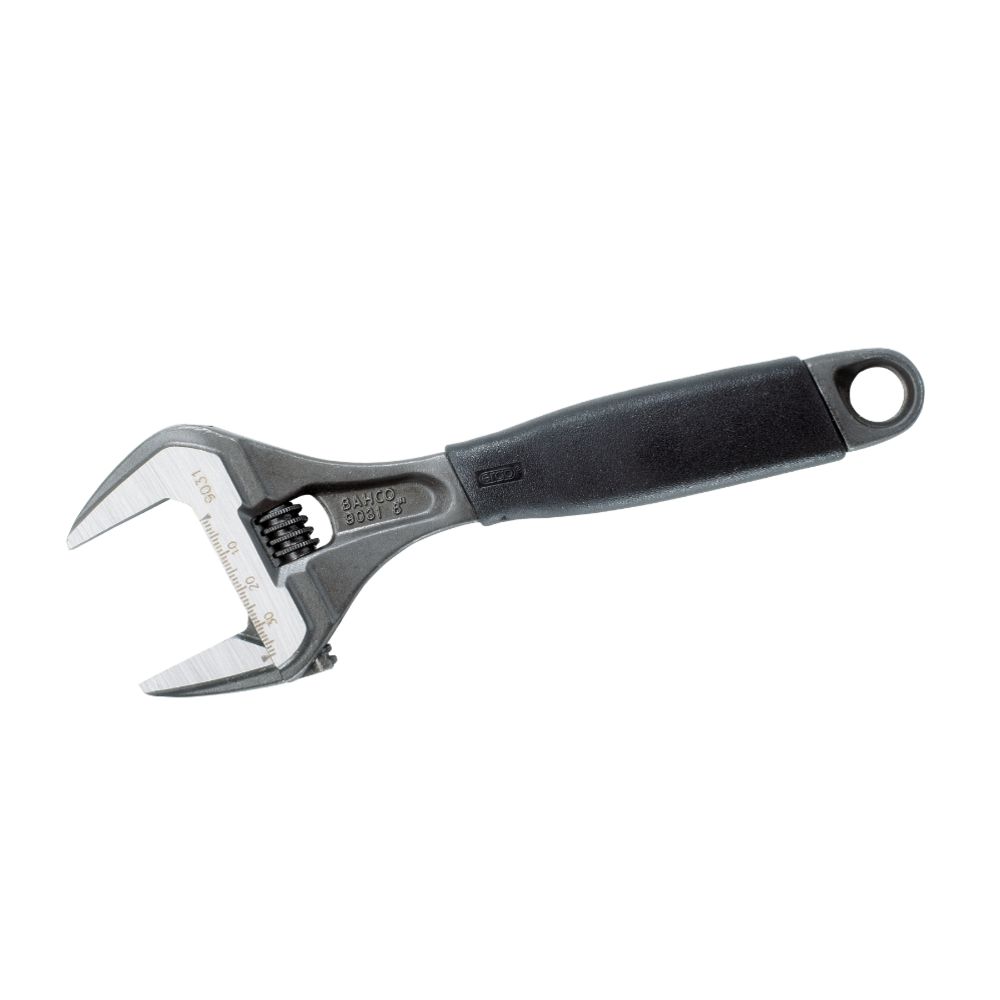 Bahco 9029 Ergo jakoavain suurella leukavälillä termomuovikahva 6" 0-32 mm