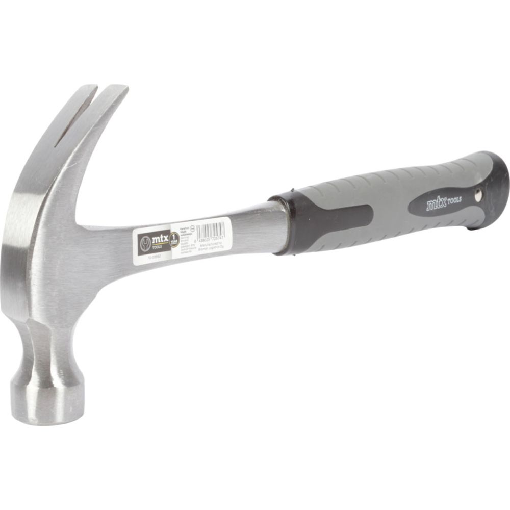MTX Tools Basic täismetallist puusepa haamer, 16 oz