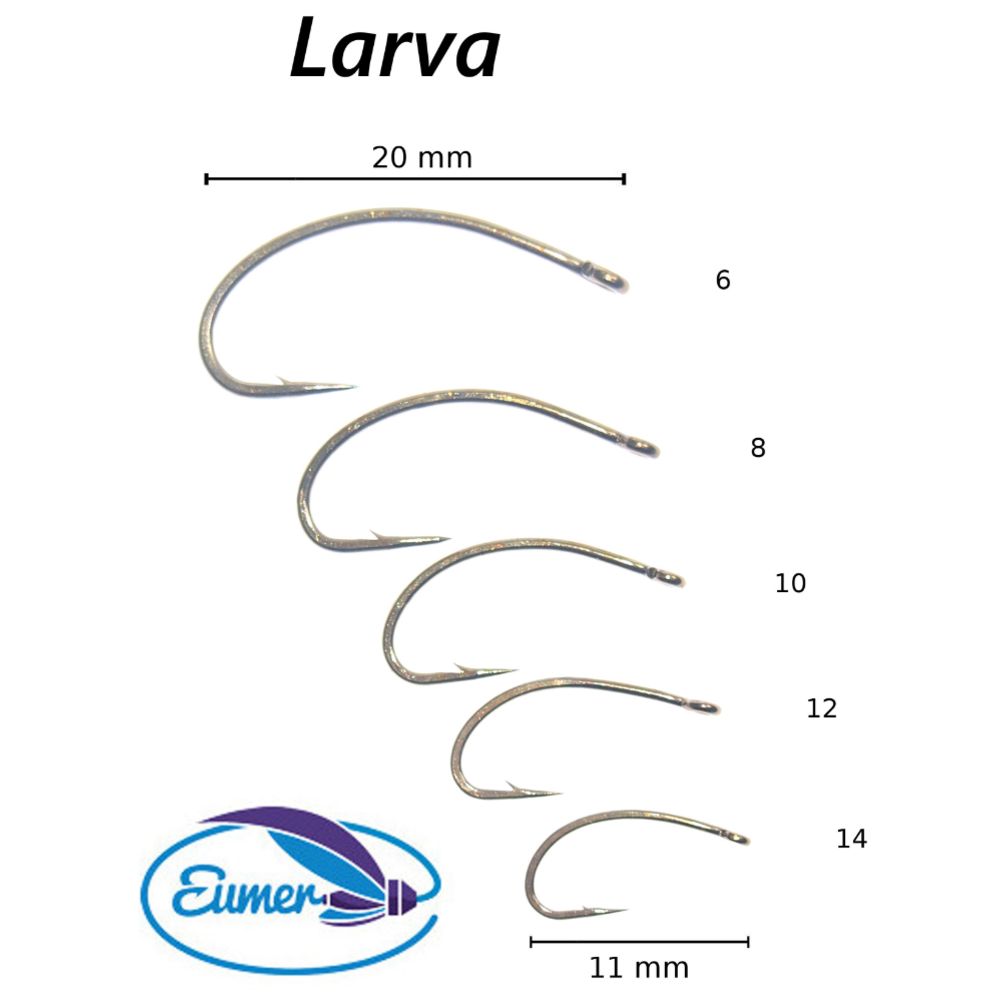 Eumer larvakoukku no: 6 50 kpl