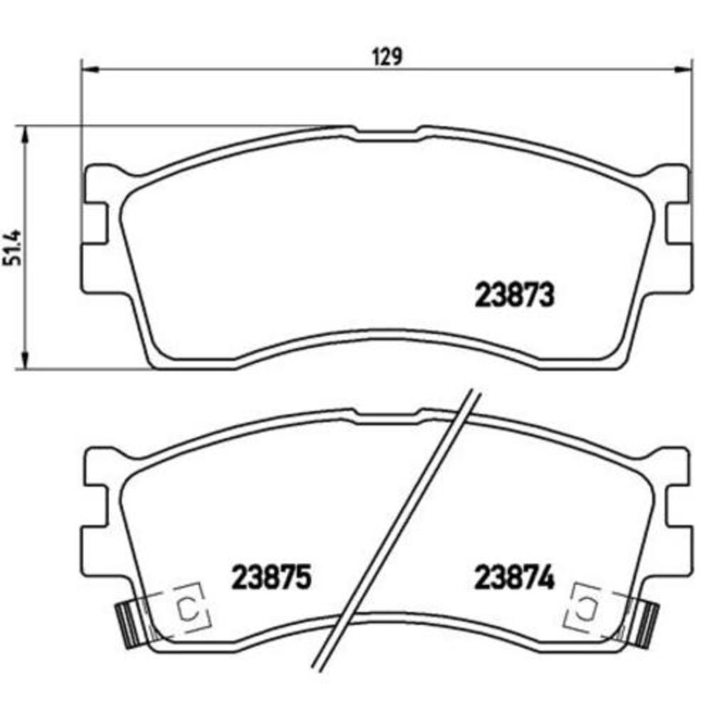 Piduriklotside komplekt 22-0468