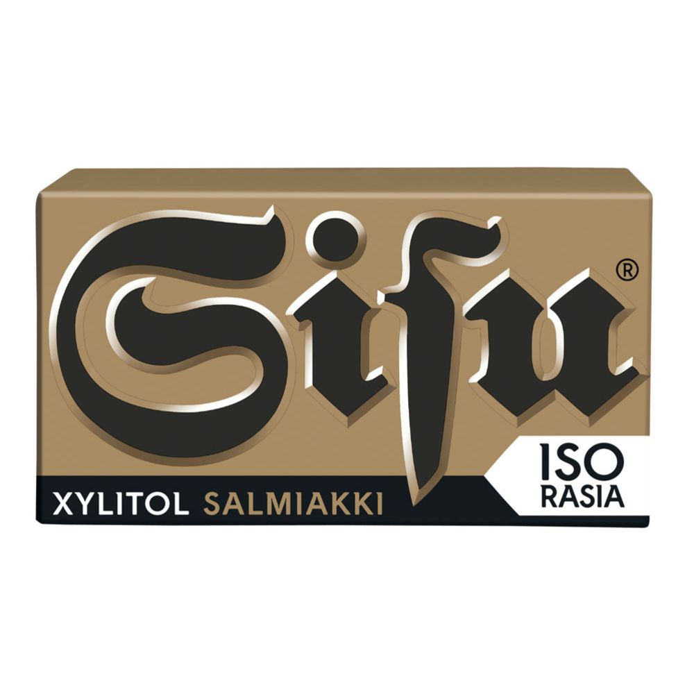 Sisu Xylitol Salmiakki 70g