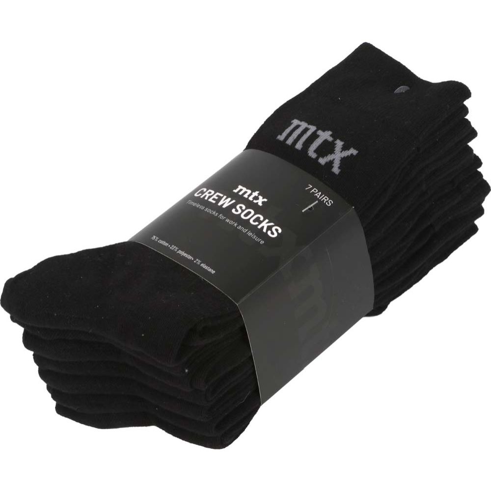 MTX Crew pitkävartiset sukat 7-paria