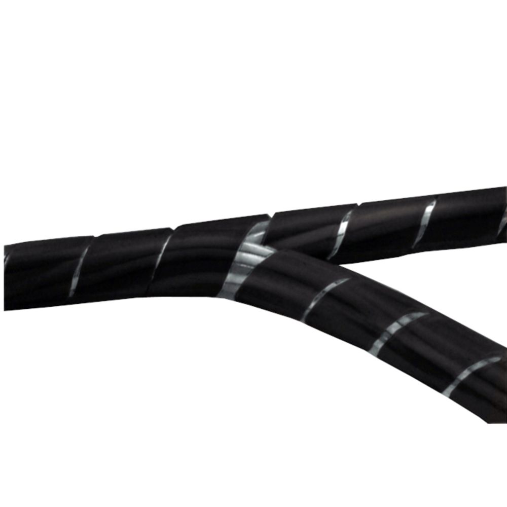 Kabelspiral svart 7,5–60 mm 10 m