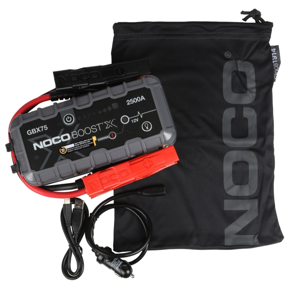 NOCO Boost X GBX75 Startbooster / Starthjälp 2500 A, 12 V
